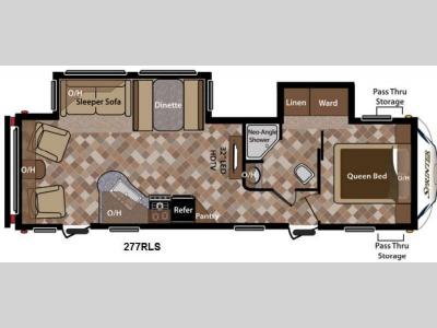 Floorplan - 2013 Keystone RV Sprinter 277RLS