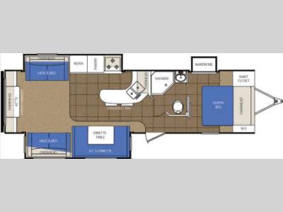 Floorplan - 2013 Prime Time Manufacturing LaCrosse 322RES