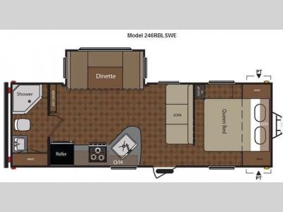 Floorplan - 2013 Keystone RV Springdale 246RBLSWE