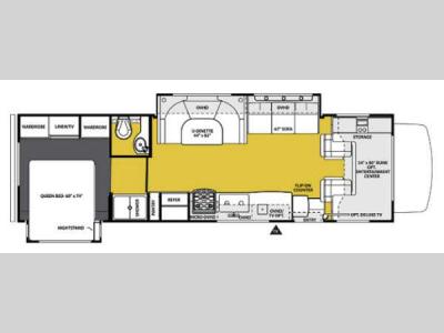 Floorplan - 2013 Forest River RV Sunseeker 3010DS Ford