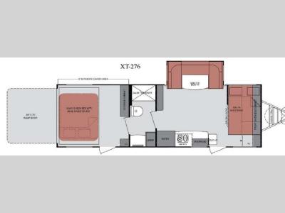 Floorplan - 2013 Cruiser Fun Finder XTRA XT-276