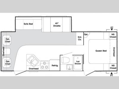 Floorplan - 2006 Keystone RV Springdale 266RELLGL
