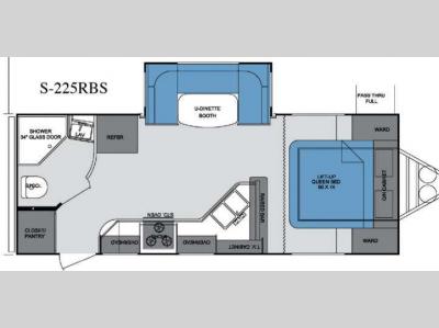 Floorplan - 2013 Cruiser Shadow S-225RBS