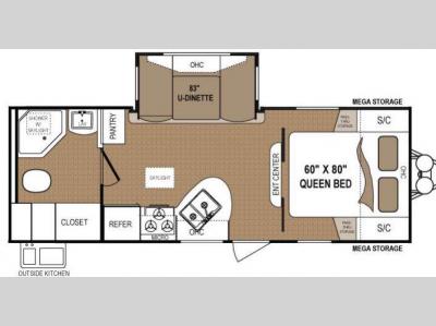 Floorplan - 2013 Dutchmen RV Aspen Trail 2110RBS