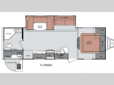 Floorplan - 2013 Cruiser ViewFinder Signature V-27RBSS