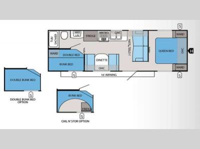 Floorplan - 2013 Jayco Jay Flight 26BH