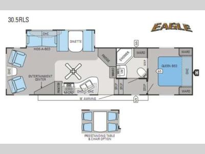 Floorplan - 2013 Jayco Eagle 30 5RLS