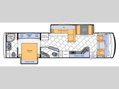 Floorplan - 2013 Newmar Canyon Star 3610