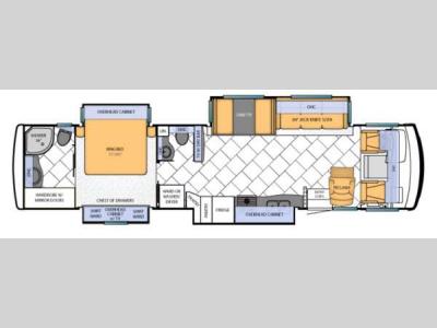 Floorplan - 2013 Newmar Canyon Star 3953