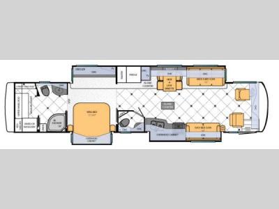 Floorplan - 2013 Newmar Ventana 4346