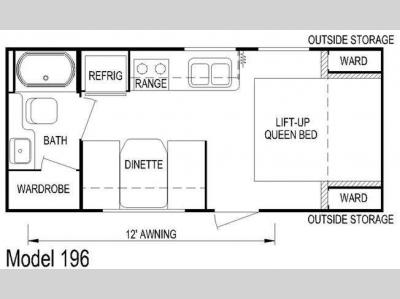 Floorplan - 2013 Skyline Layton Joey Select 196