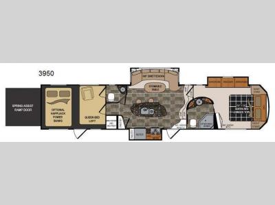 Floorplan - 2013 Dutchmen RV Voltage V3950