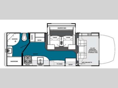 Floorplan - 2013 Forest River RV Solera 24MS