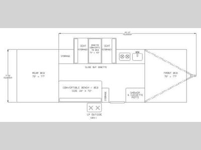 Floorplan - 2013 Columbia Northwest Somerset Camping Trailers E3