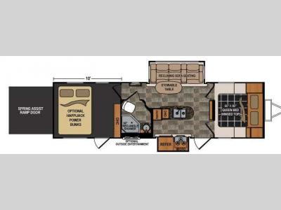 Floorplan - 2013 Dutchmen RV Voltage V300 V-Series