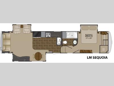 Floorplan - 2013 Heartland Landmark Sequoia