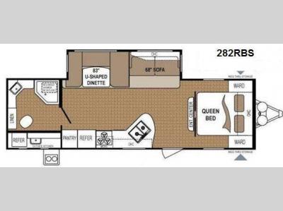 Floorplan - 2013 Dutchmen RV Dutchmen 282RBS