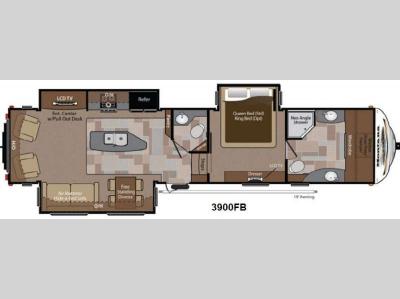 Floorplan - 2013 Keystone RV Montana 3900 FB