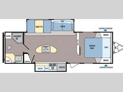 Floorplan - 2013 Dutchmen RV Coleman CTU 271RB