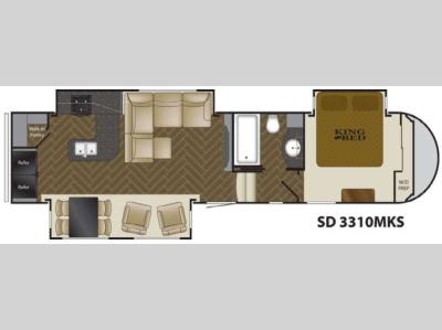 Floorplan - 2013 Heartland Sundance 3310MKS