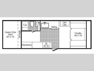Floorplan - 2013 TrailManor Classic Series 2720SD
