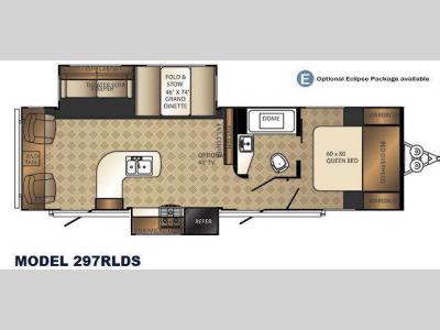 Floorplan - 2014 Palomino Solaire 297 RLDS