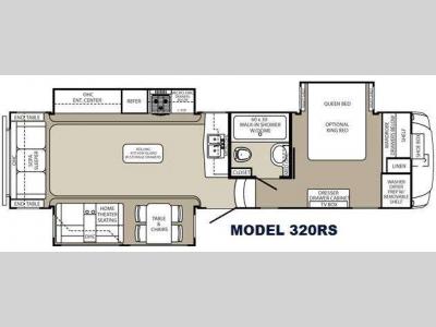 Floorplan - 2014 Palomino Columbus F320RS