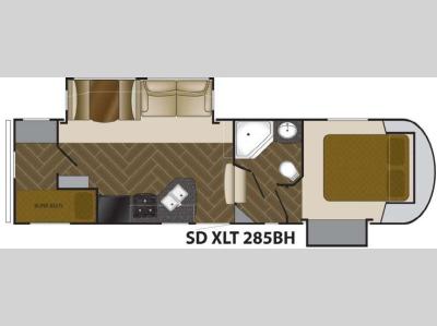 Floorplan - 2014 Heartland Sundance XLT 285BH