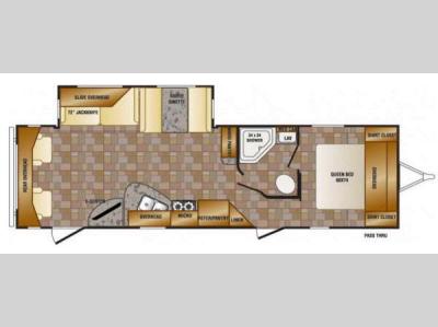 Floorplan - 2014 CrossRoads RV Z 1 ZT291RL