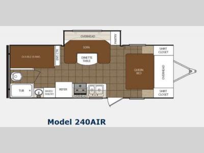 Floorplan - 2014 Prime Time Manufacturing Tracer 240AIR