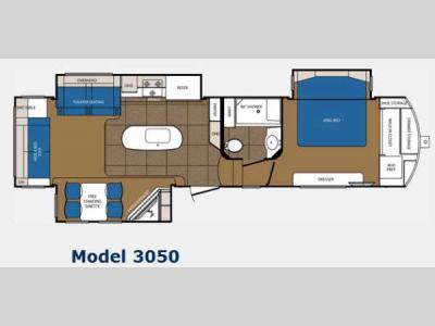 Floorplan - 2014 Prime Time Manufacturing Sanibel 3050