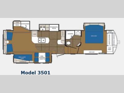 Floorplan - 2014 Prime Time Manufacturing Sanibel 3501