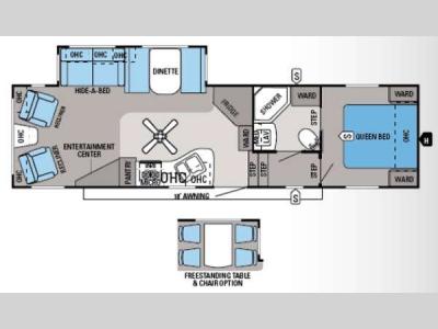Floorplan - 2014 Jayco Eagle 30 5RLS
