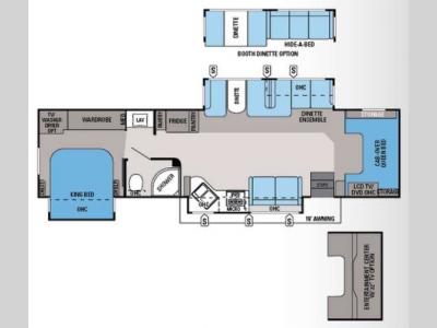 Floorplan - 2014 Jayco Seneca 37TS