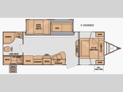 Floorplan - 2014 Cruiser Fun Finder F-265RBSS