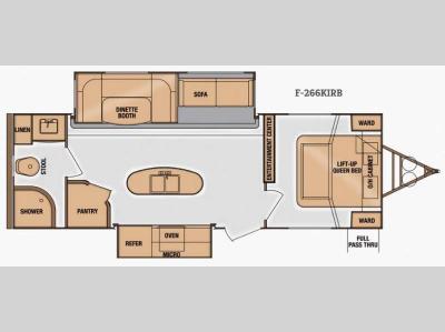 Floorplan - 2014 Cruiser Fun Finder F-266KIRB