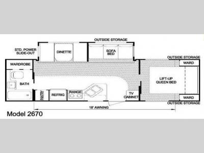 Floorplan - 2007 Skyline Aljo 2670
