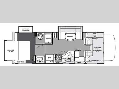 Floorplan - 2014 Forest River RV Forester 2501TS Ford