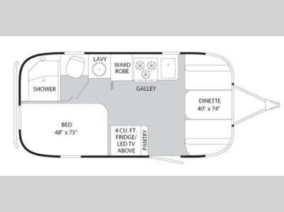 Floorplan - 2014 Airstream RV International Signature 19