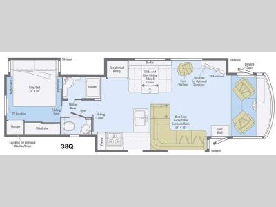 Floorplan - 2014 Itasca Suncruiser 38Q