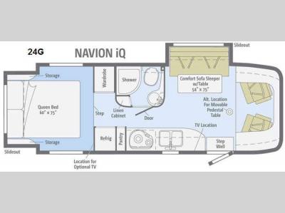 Floorplan - 2014 Itasca Navion IQ 24G
