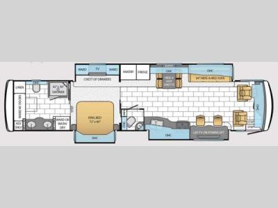 Floorplan - 2014 Newmar Ventana 4369
