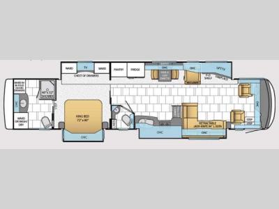 Floorplan - 2014 Newmar Mountain Aire 4361