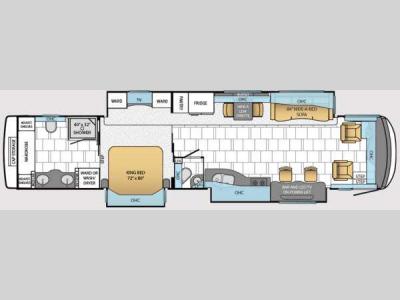 Floorplan - 2014 Newmar Mountain Aire 4369