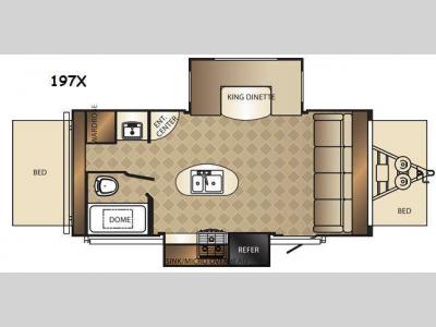 Floorplan - 2014 Palomino Solaire 197 X