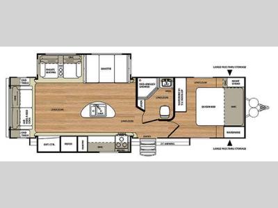 Floorplan - 2014 Forest River RV Salem Hemisphere Lite 272RLIS