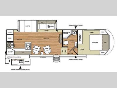 Floorplan - 2014 Forest River RV Salem Hemisphere Lite 276RK