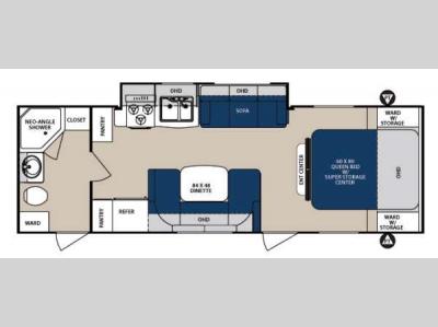 Floorplan - 2014 Forest River RV Surveyor Sport SP 275RBS