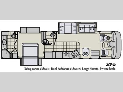 Floorplan - 2006 Damon Challenger 370