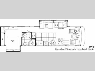 Floorplan - 2007 Damon Challenger 348